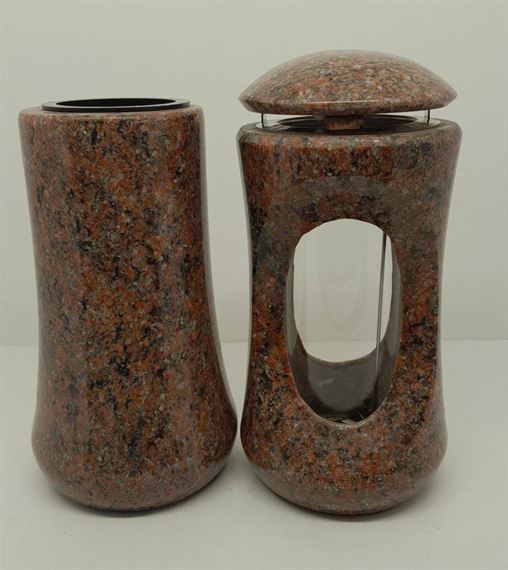 Hřbitovní komplet - lampa + váza AV278 - doprodej