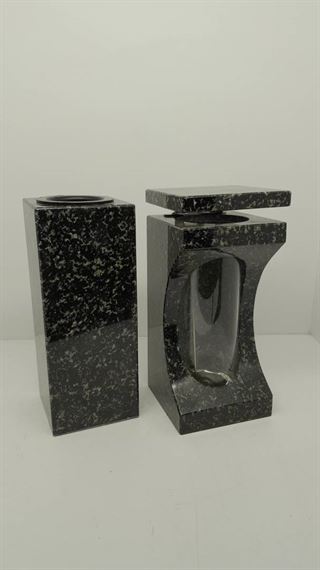 Hřbitovní komplet - lampa + váza AK352 Hasan Green 